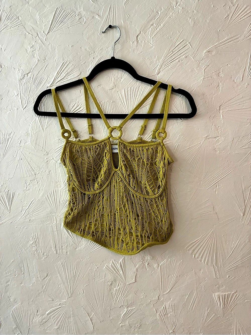 Guizio Green Strappy Camisole